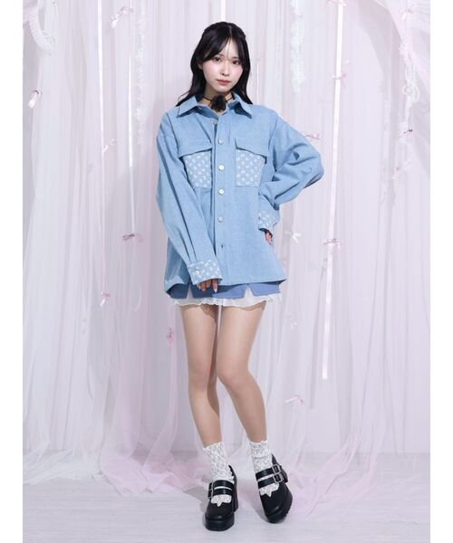 イートミー　デニムジャケット　 新品 EATME（イートミー） デニムジャケット gジャン BIGシルエットデニム