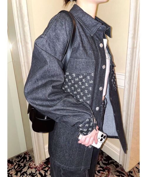 イートミー　デニムジャケット　 新品 EATME（イートミー） デニムジャケット gジャン BIGシルエットデニム