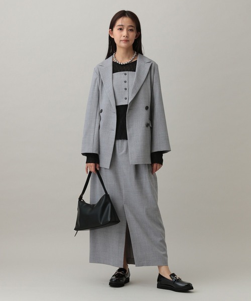 GLOBAL WORK スカート MATINEE LINE/カセットアップスカート