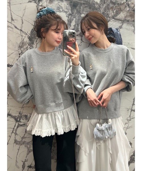 LILY BROWN トレーナー スウェット 「USAGI ONLINE・ZOZOTOWN