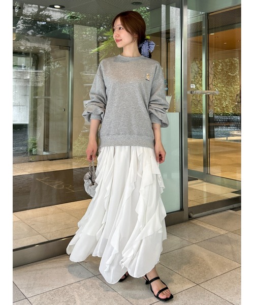 リリーブラウンLily Brown Lily Bear スウェット トレーナー LILY BROWN トレーナー スウェット 「USAGI ONLINE・ZOZOTOWN