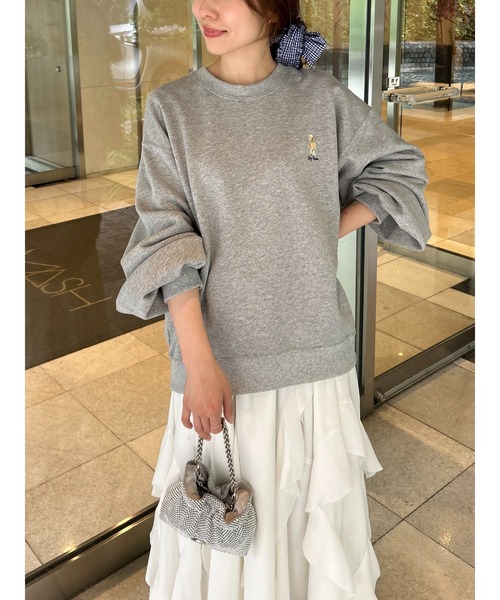 リリーブラウンLily Brown Lily Bear スウェット トレーナー USAGI ONLINE・ZOZOTOWN限定アイテム】Lily Bearスウェット