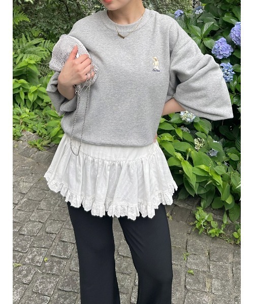 Lilybrown リリーブラウン トレーナー 長袖 スウェット LILY BROWN トレーナー スウェット 「USAGI ONLINE・ZOZOTOWN