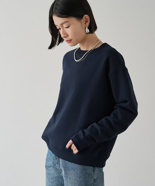 【日本未入荷】モールトンネ リナイロン スウェットシャツ russet tシャツ 「日本製」 スウェット(CF-204) レディース