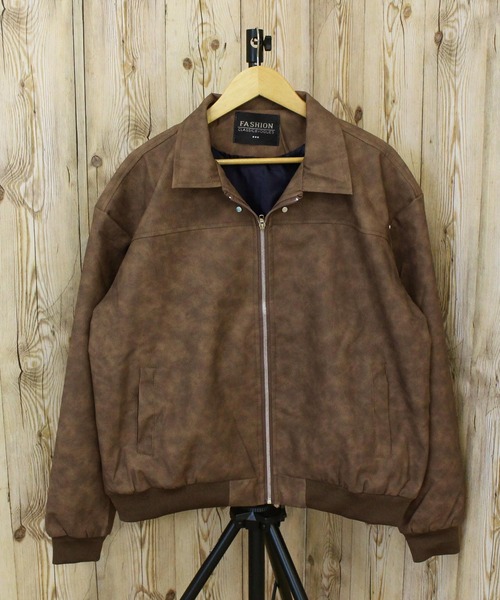 新品　ISSUETHINGS メンズ　ビックシルエットブルゾン FREAK'S STORE/ビッグシルエット ナイロンフーディージャケット