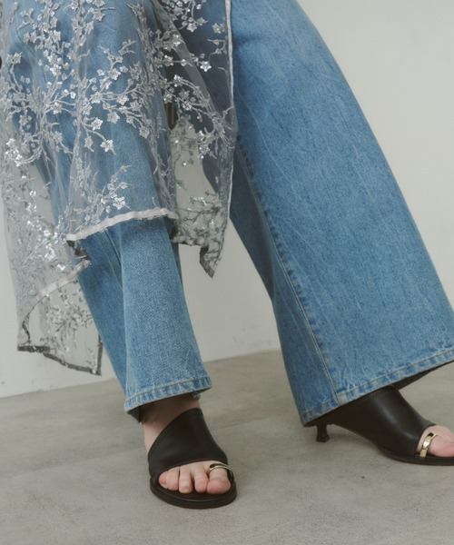LE VERNIS ルベルニ Toe ring sandals ノーブル NOBLE 《WEB限定追加予約2》LE VERNIS/ルベルニ Toe