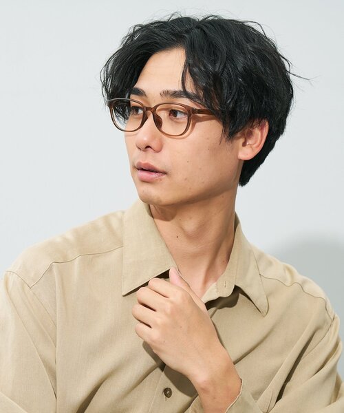 Zoff（ゾフ） 伊達メガネ メガネ 眼鏡 ウェリントン型 メガネ｜大人