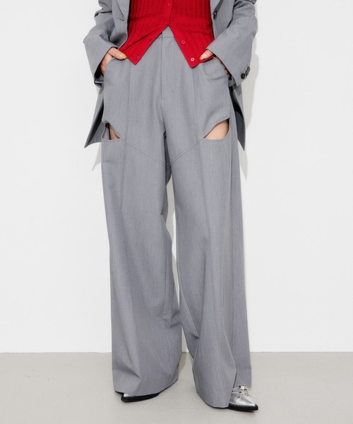 SLY SIDE HOLE STRAIGHT サイドホール ストレート パンツ SLY | SIDE HOLE STRAIGHT パンツ (パンツ ) |SHEL'TTER WEBSTORE