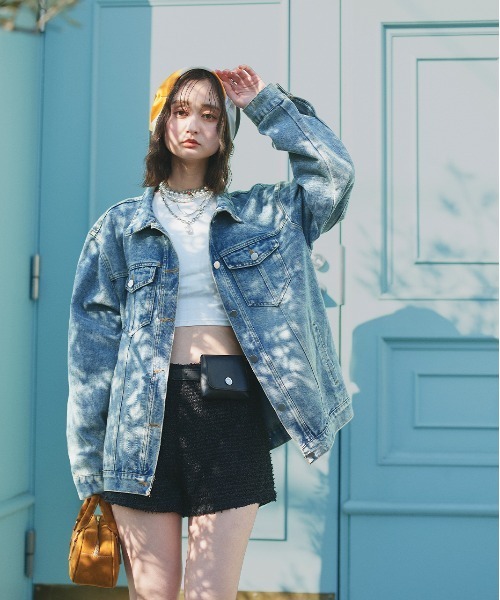 ad thie（アドティエ） デニムジャケット gジャン オーバーサイズ