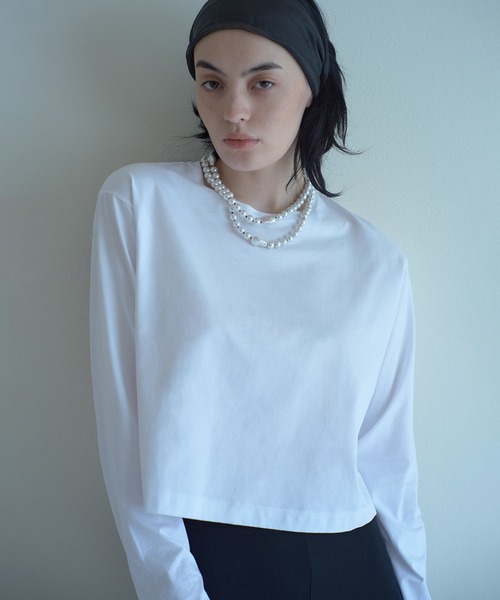 tシャツ 「IRIS 47」silky long tops/シルキー ロング トップス レディース SETUP7｜IRIS 47/ silky long tops/シルキー ロング トップス