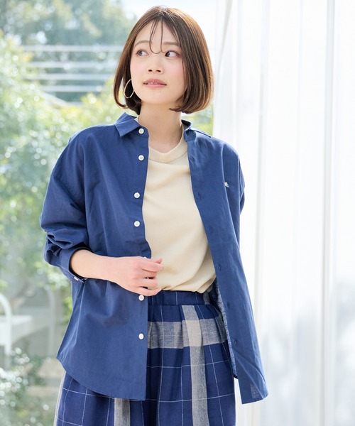 Arnold Palmer（アーノルドパーマー） ブラウス シャツ 寄り添うリネン