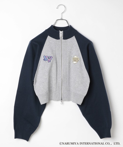 ニット セーター 「PAGEBOY×ANGEL BLUE」ナカムラクンシシュウリブニット レディース