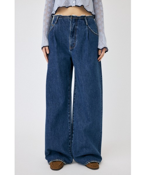 MOUSSY ジーンズ デニム デニムパンツ BELT OFF STRAIGHT