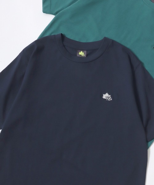 LOGOS tシャツ 2025SS LOGOS/ロゴス ワンポイント刺繍 半袖T