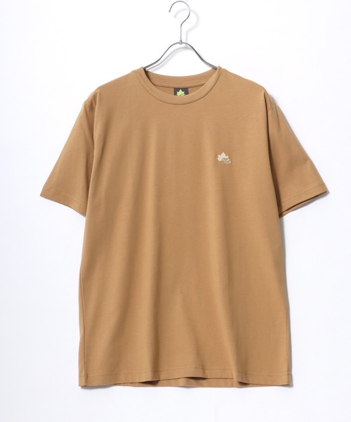完売必須★  メンズ シンプル ロゴTシャツ 2カラー LOGOS tシャツ 2025SS LOGOS/ロゴス ワンポイント刺繍 半袖T