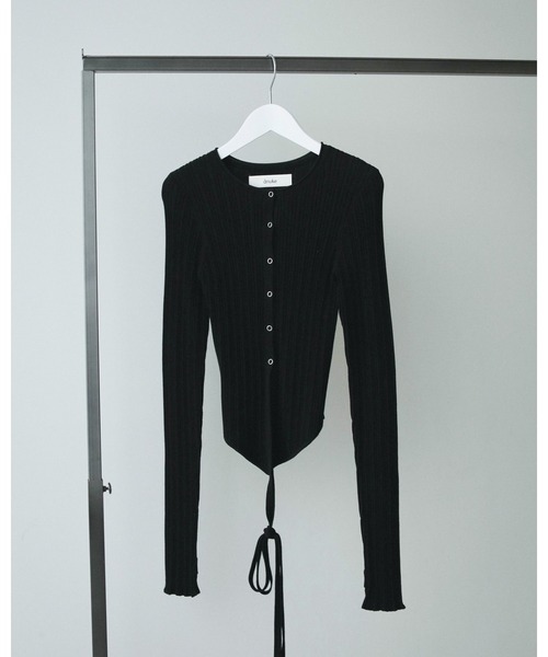 anuke カーディガン Cachecoeur Knit Cardigan レディース