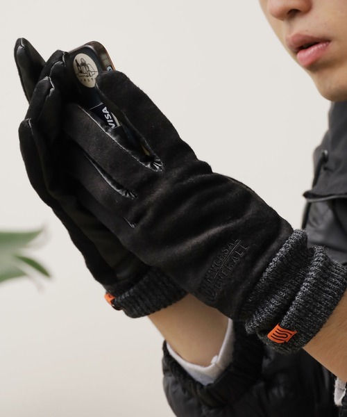 「UNIVERSAL OVERALL」 手袋 FREE グレー メンズ_画像9