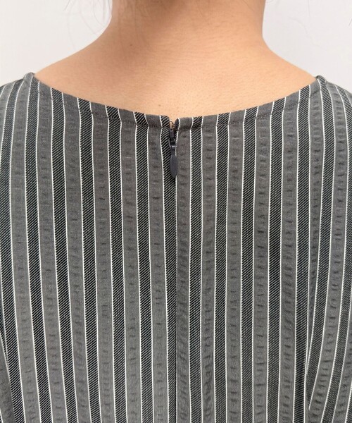 新品【fredy emue】 コットンリップルウエストシェイプワンピース コットンリップルウエストシェイプワンピース（fredy emue
