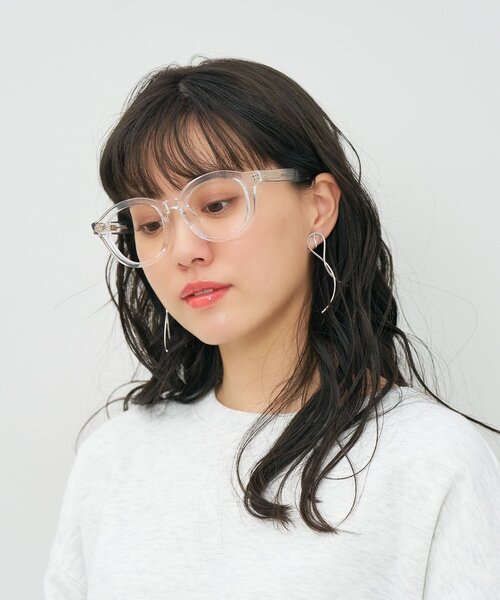 Zoff 伊達メガネ メガネ 眼鏡 ボストン型 メガネ｜軽量｜太縁
