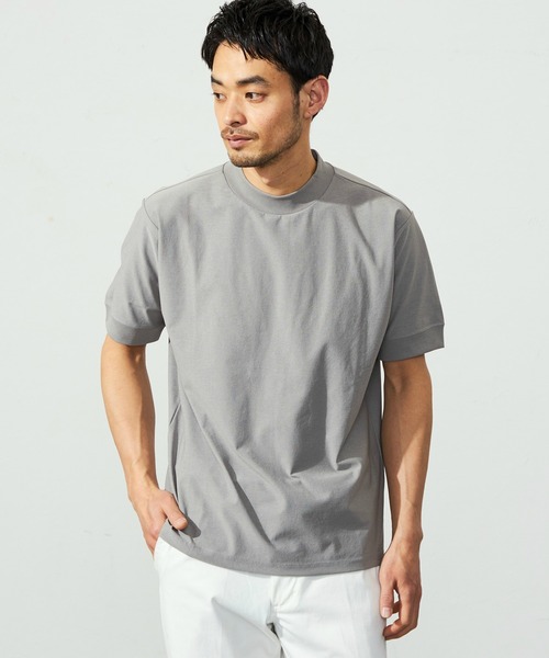 EDWIN（エドウィン） tシャツ デニスラ モックネック Tシャツ 半袖 速