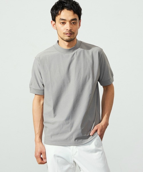 EDWIN（エドウィン） uvカット tシャツ デニスラ モックネック Tシャツ