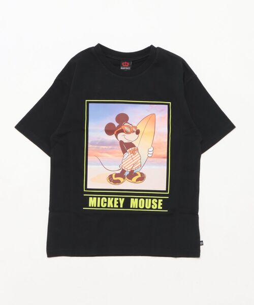 Disney（ディズニー） tシャツ 「綿100％」 親子お揃い サーフTシャツ