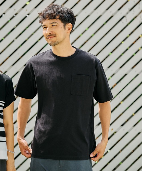 【関税込み】ASPESI ブルー ポケットTシャツ tシャツ ポケットTシャツ メンズ : ZOZOTOWN Yahoo!店 - 通販