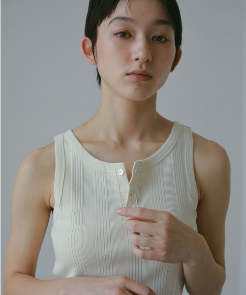 【すぐ発送可能】CASA FLINE フラットタンクトップ ナベシャツ すぐ発送可能】CASA FLINE フラットタンクトップ ナベシャツ