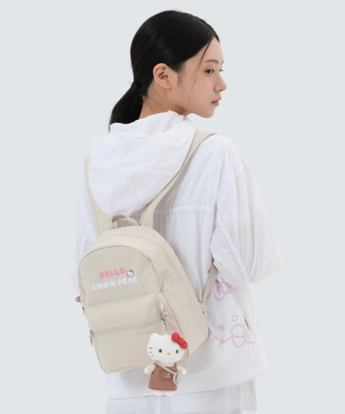 韓国 snowpeak ハローキティ キーホルダー ストラップ キャンプ