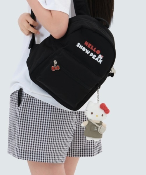 【 韓国限定 】　スノーピーク　snow peak　キティ　コラボ　キーホルダー snow peak キーホルダー 「日本未発売/WEB限定」Snow Peak