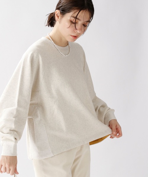 ⭐ニコ⭐ niko and…（ニコアンド） スウェットカットソー LARGE イエロー