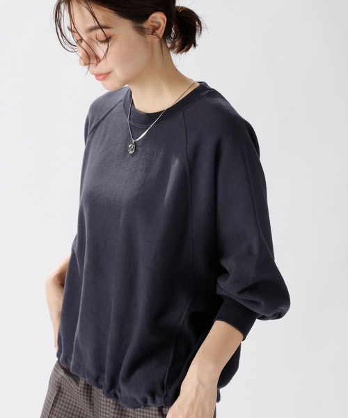 niko and…（ニコアンド） スウェットカットソー LARGE イエロー