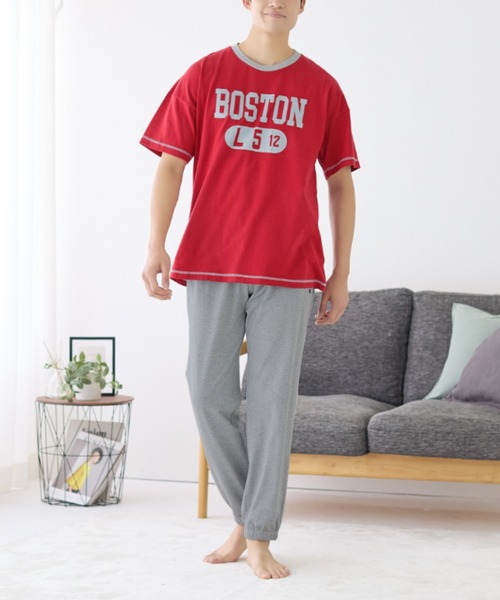 Champion パジャマ champion/チャンピオン ルームウェア 半袖長
