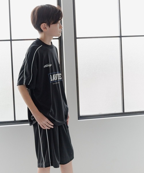 子供服 GLOBAL WORK オールインワン DRYメッシュセットアップ/キッズ