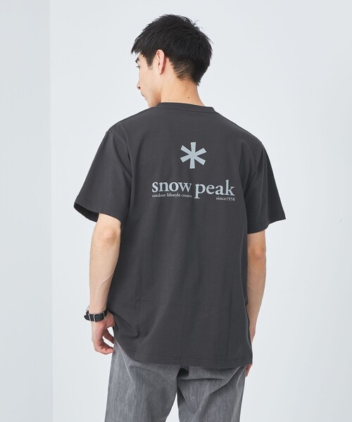スノーピーク半袖 ロゴTシャツ snow peak スノーピーク（snow peak）（メンズ）半袖Tシャツ