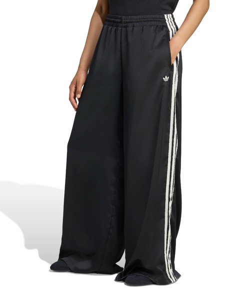 パンツ adidas SATIN WIDE LEG PANTS adidas パンツ SATIN WIDE LEG PANTS RUFFLE 3S / アディダス
