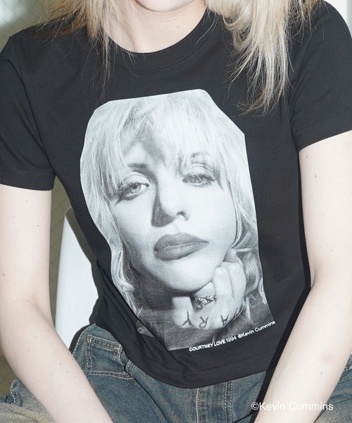 tシャツ Photo Tee Courtney Love 2 メンズ レディース : ZOZOTOWN 
