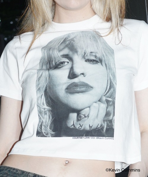 tシャツ Photo Tee Courtney Love 2 メンズ レディース : ZOZOTOWN 