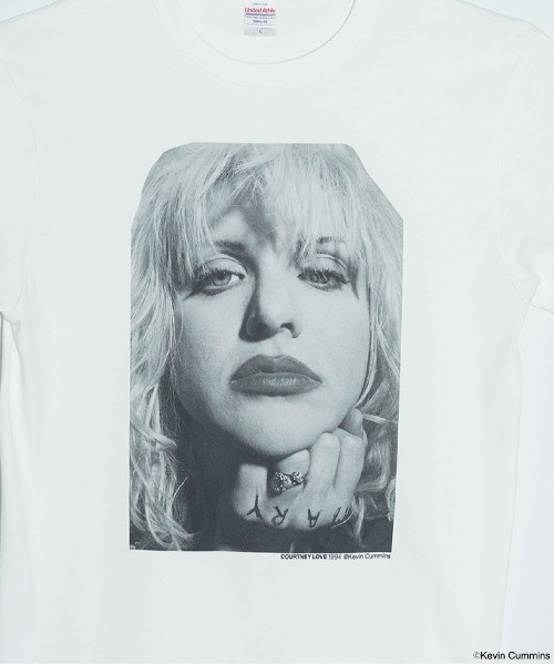 tシャツ Photo Tee Courtney Love 2 メンズ レディース : ZOZOTOWN