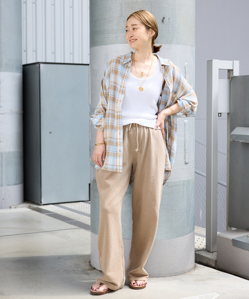 DEUXIEME CLASSE - 【専用】Feminine ブラウス Deuxieme Classe ブラウス シャツ 追加 Vi/Li Check Wash
