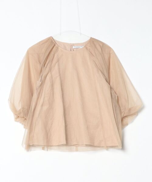 「BEAUTY&YOUTH UNITED ARROWS」 半袖ブラウス - ブラウン レディース