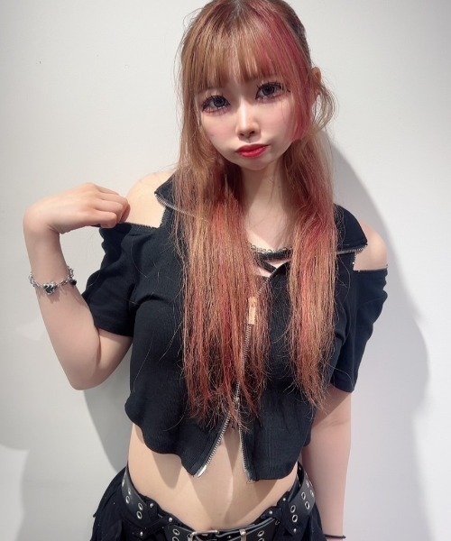 A'GEM/9 × .kom「NOVESSEL/ノベセル」デザインZIPトップ レディース