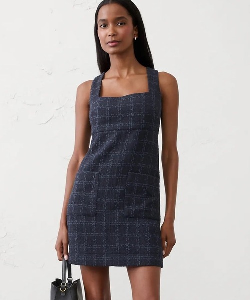 BANANA REPUBLIC ワンピース FACTORY STORE ツイードエンパイア