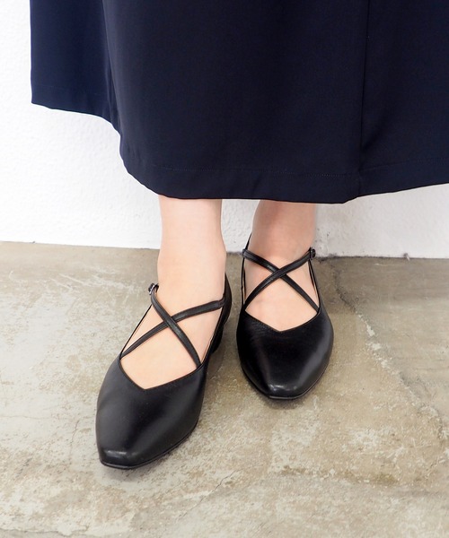 確認用cava cava パンプス cava cava（サヴァサヴァ） パンプス クロスストラップパンプス