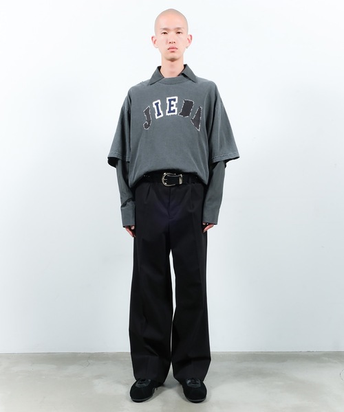 JIEDA（ジエダ） ワイドパンツ スラックス ONE TUCK SLACKS メンズ
