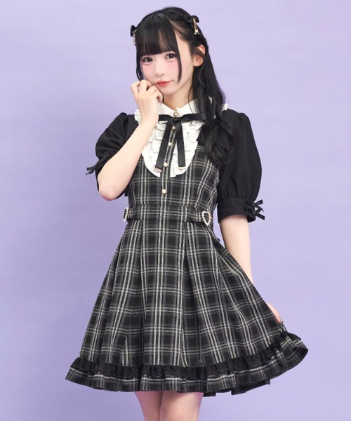 Secret Honey ローズ柄ワンピース
（眠れる森の美女ver.） レースラッフルワンピース（ワンピース）｜Secret Honey