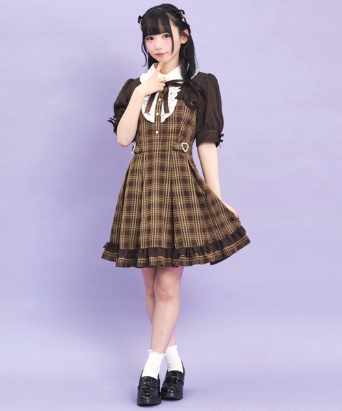 Secret Honey（シークレットハニー） ワンピース 半袖 ハートバックル