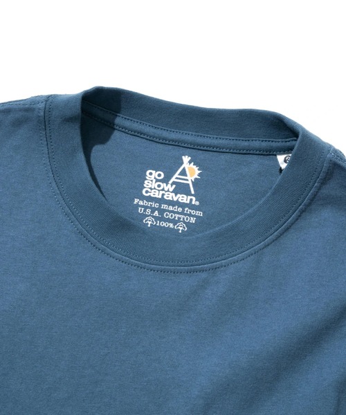 「go slow caravan」 長袖Tシャツ SMALL ホワイト メンズ_画像4
