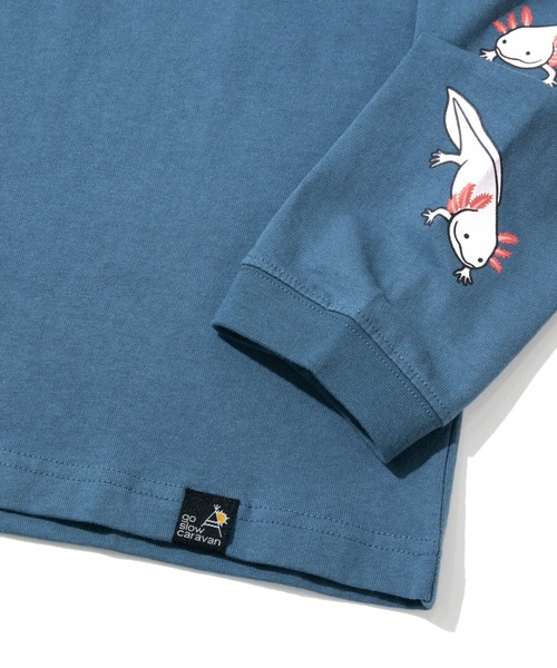 「go slow caravan」 長袖Tシャツ SMALL ホワイト メンズ_画像8