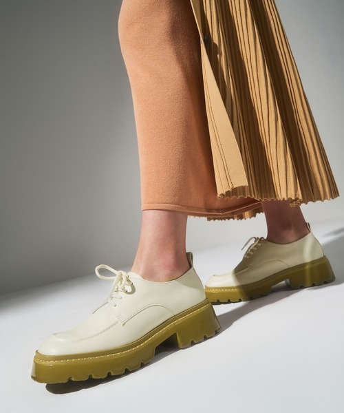 「CHARLES & KEITH」 シューズ 23.5cm ライトベージュ レディース_画像9